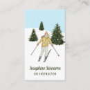Search for ski instructor business cards Winter sports