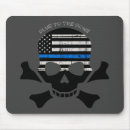 Search for thin blue line mousepads Back the blue