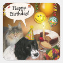Search for birthday dog stickers Cake