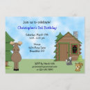 Search for skunk birthday invitations Woodland