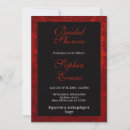 Search for red black bridal shower invitations Vintage