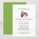 Search for cartoon wedding invitations Bride and groom