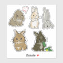 Search for kawaii bunny stickers Hare