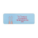 Search for pretty lady return address labels Cute