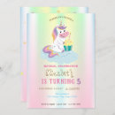 Search for iridescent birthday invitations Watercolor