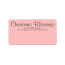 Search for christmas religious return address labels Traditional