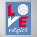 Search for volleyball posters I love volleyball