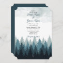 Search for evergreen wedding invitations Outdoor