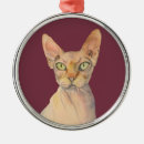 Search for sphynx cat christmas tree decorations Animal