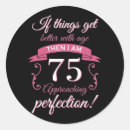 Search for gag birthday stickers Aged to perfection