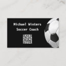 Search for soccer business cards Trainer