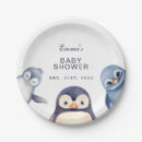 Search for winter wonderland plates Baby shower