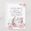 Search for tea time bridal shower invitations Teacups
