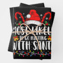 Search for hunting wrapping paper Santa