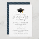 Search for navy blue graduation invitations College