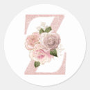 Search for z initial stickers Floral