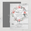 Search for pink and grey wedding invitations Boho