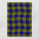 Search for blue plaid pattern invitations Modern
