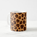 Search for leopard fur mugs Gold
