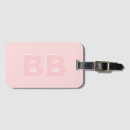 Search for trendy luggage tags Initials