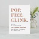 Search for pop the champagne invitations New year's eve