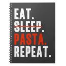 Search for italian notebooks Pasta