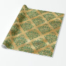 Search for gold glitter wrapping paper Green