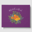 Search for plum wedding guest books Purple