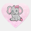 Search for pink and grey elephant stickers Girl