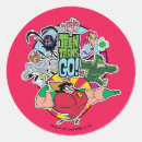 Search for go team go stickers Teen titans go cartoon