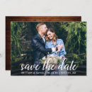 Search for wood wedding save the dates Modern