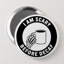 Search for funny halloween badges Skeleton