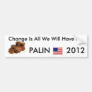 Search for palin for president bumper stickers Obama