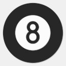 Search for number eight stickers Billiard