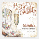 Search for champagne wedding stickers Boho