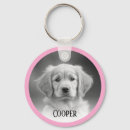 Search for dog key rings black and white
