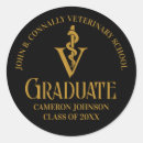Search for black gold graduation stickers College