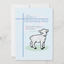Search for lamb christening invitations Boy