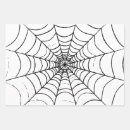 Search for spider web wrapping paper Halloween