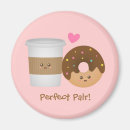 Search for cute couple magnets Doughnut