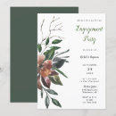 Search for nature engagement party invitations Boho