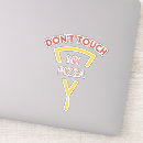 Search for large pizza stickers Funny