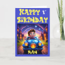 Search for first car cards Boy