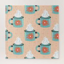 Search for tea cup puzzles Illustration