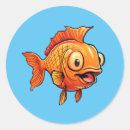 Search for goldfish stickers Cartoon