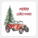 Search for vintage truck stickers Watercolor
