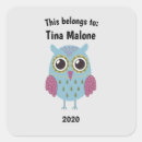 Search for grey owl stickers For kids