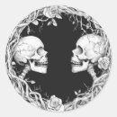 Search for skull and roses stickers Spooky