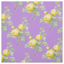 Search for yellow roses fabric Flowers