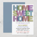 Search for home sweet home invitations Change of address
